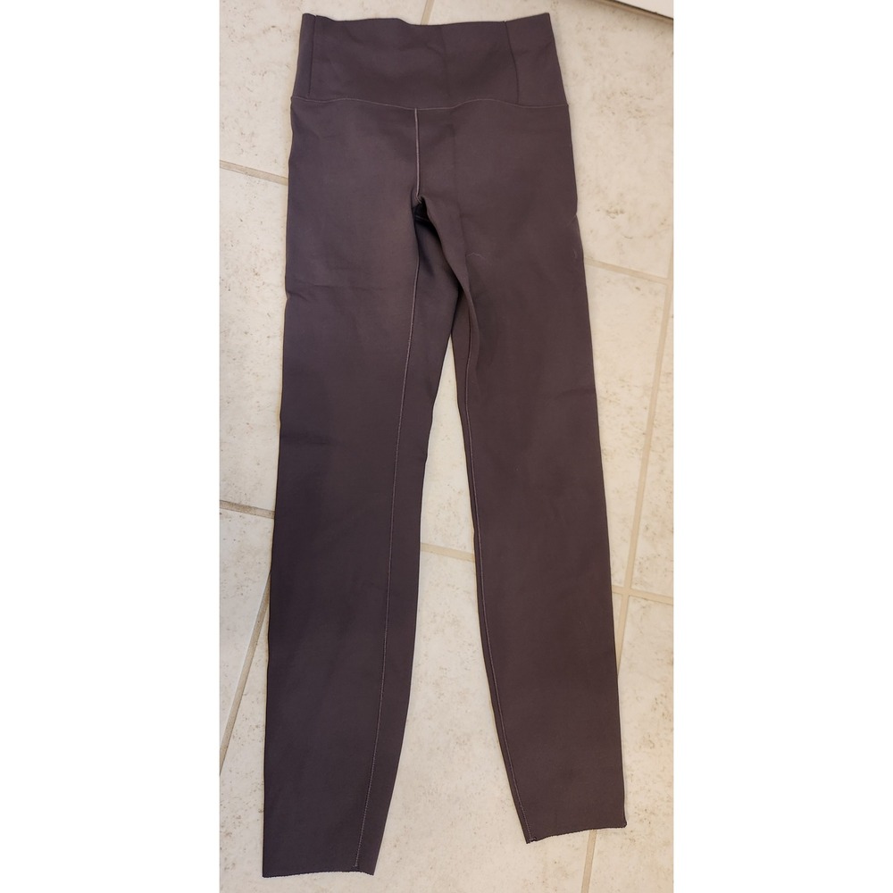 Vuori Daily Legging Womens Small Dark Brown High Rise Athletic Yoga Pants VW497